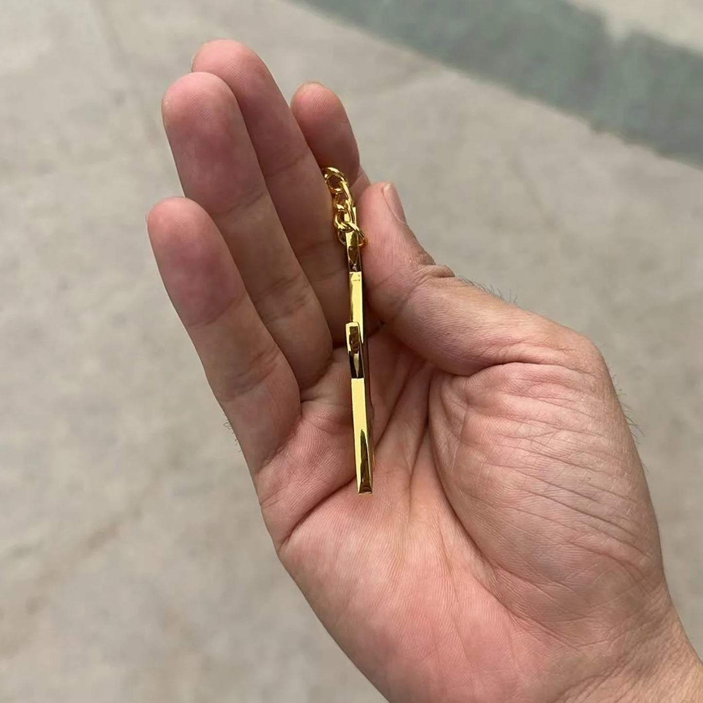 Stylish Metal Key Ring Accessories Car Luggage Zipper Bag Charms Paul and Shark Keychain